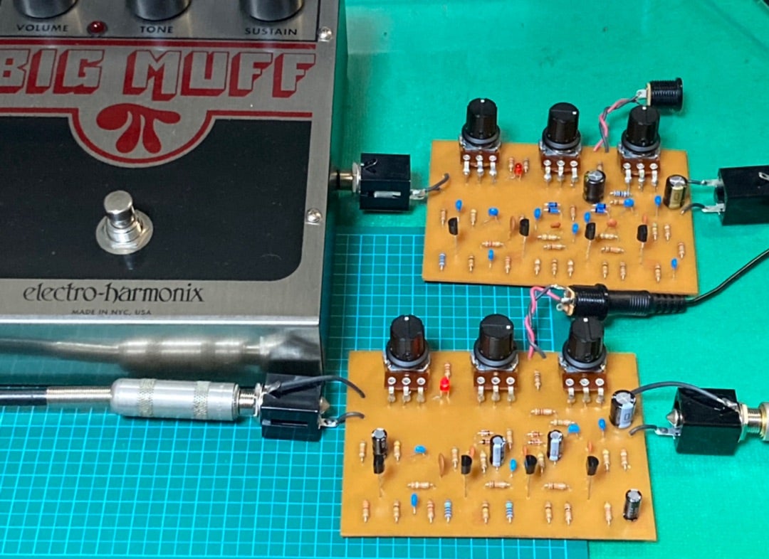 BIG MUFF、いよいよ本番の実験 | ギターダー 〜工房の片隅で〜