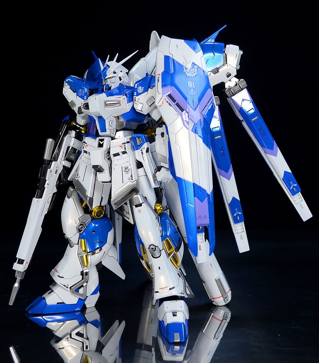 RG Hi-νガンダム チタニウムフィニッシュ 塗装 | @in's Hobby Room