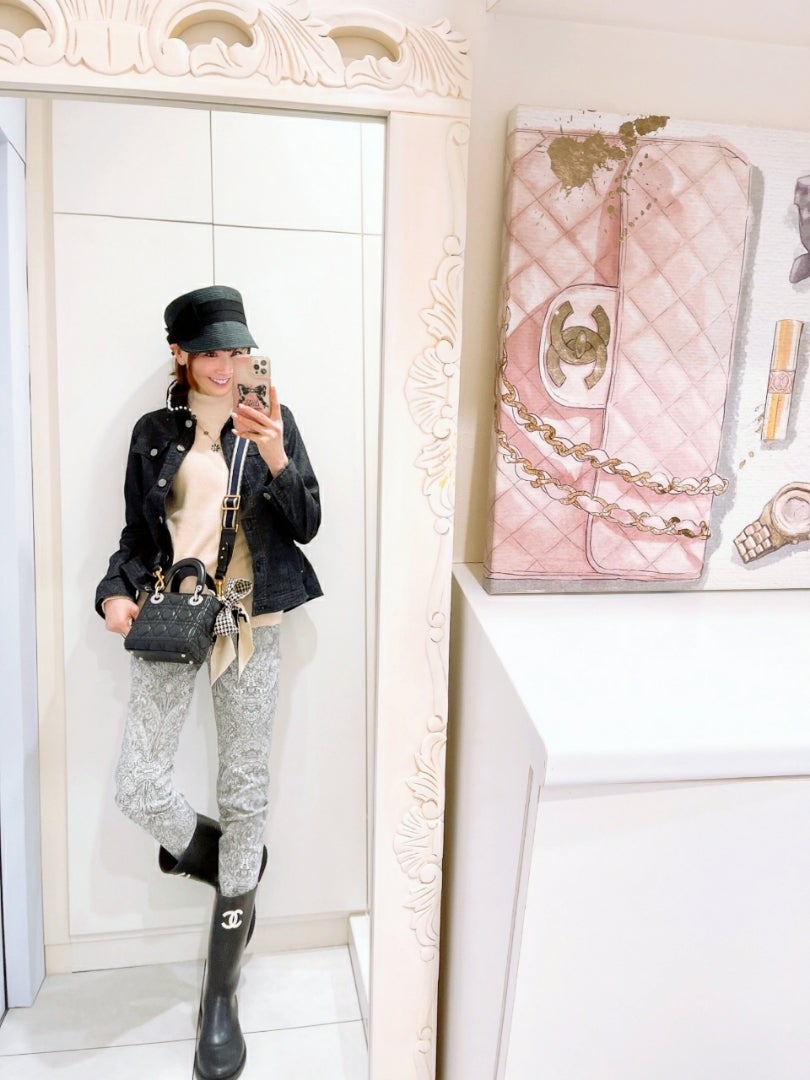 雨の日☆CHANELのレインブーツとLOVEコーデ(*^^*) | アン☆ドゥ