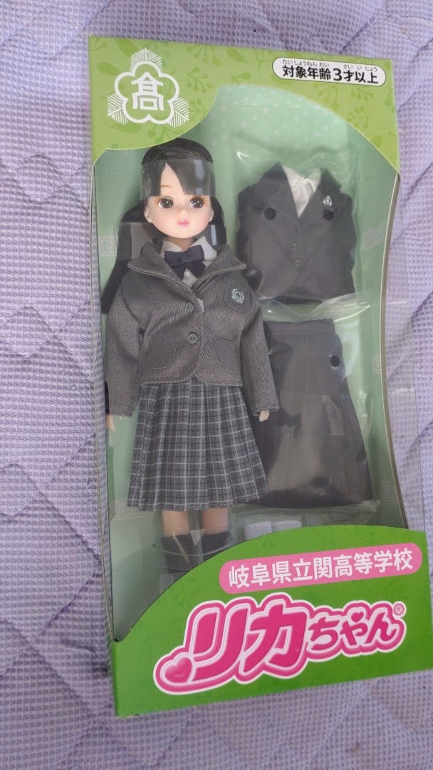 制服オリジナルリカちゃん | 黒猫＆キジトラ猫と共同生活進行中！