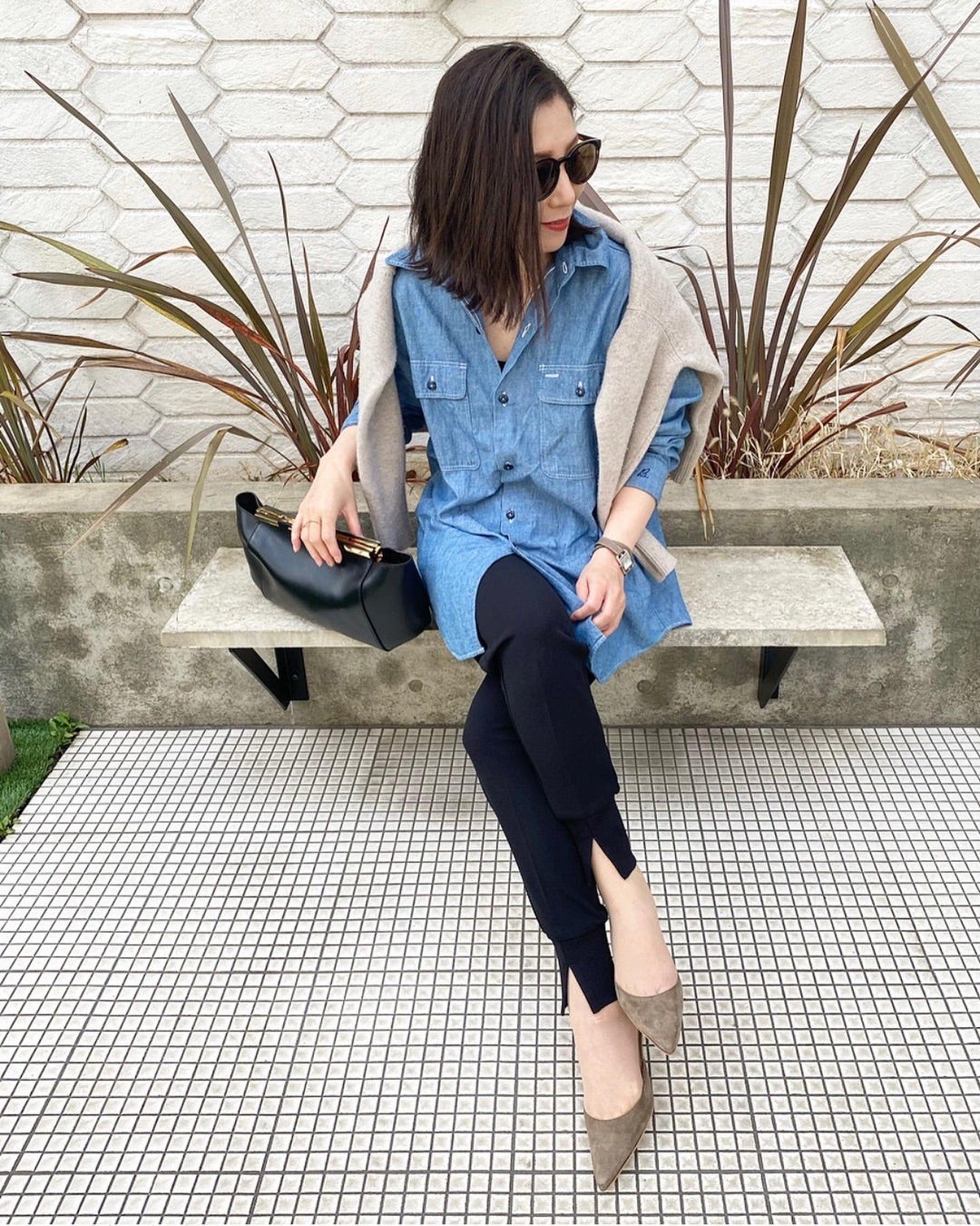 マディソンブルーのシャンブレーシャツ | Chiyo's favorite