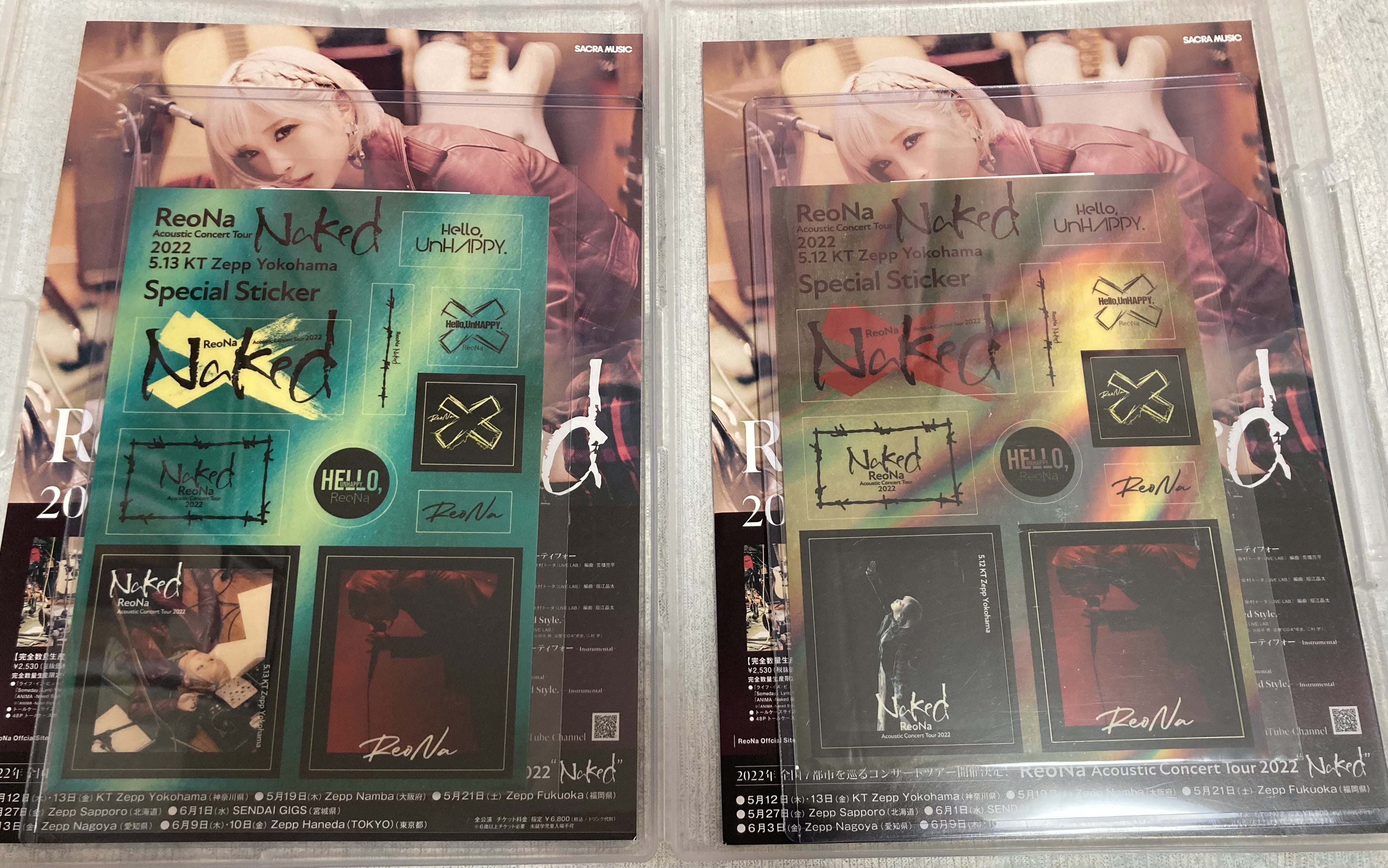 ReoNa Nakedツアーファイナル東京公演2Days】物販、CD販売、FCブース