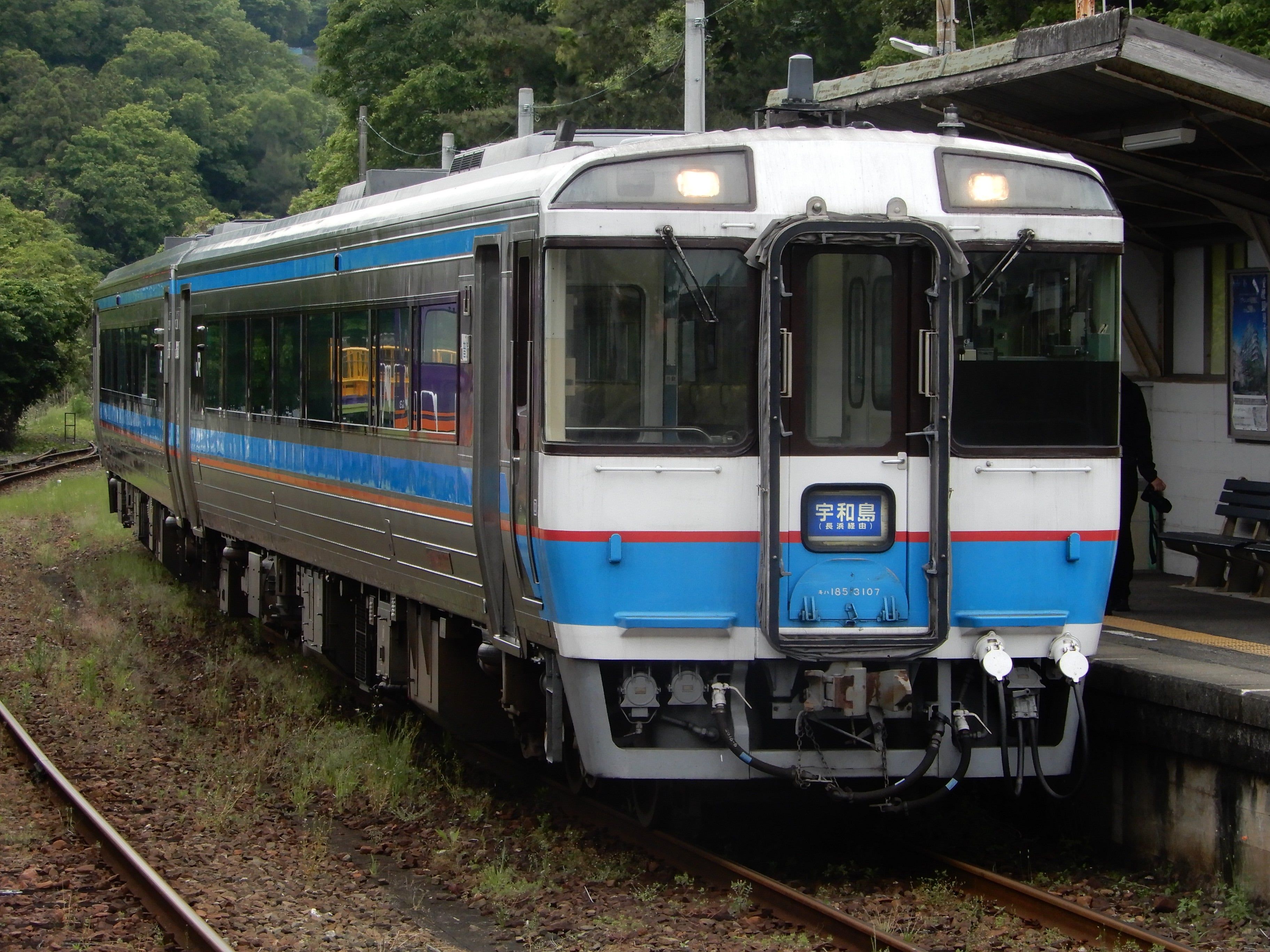 キハ47の団体列車『急行うわじま号』の記録と、初めての四国鉄道