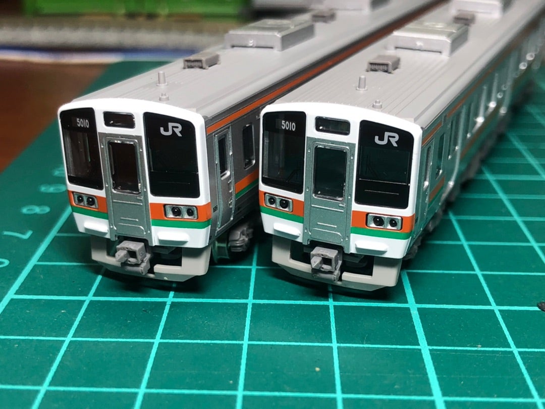 GREENMAX 211系5000番台が入線！【鉄道模型】 | あかでこの向野橋観察所