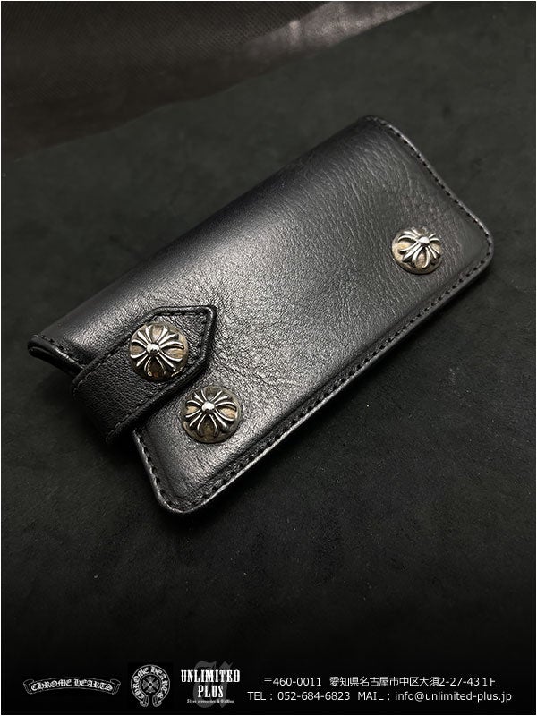 クロムハーツ / CHROME HEARTS キーケース キーリングスナップ クロス