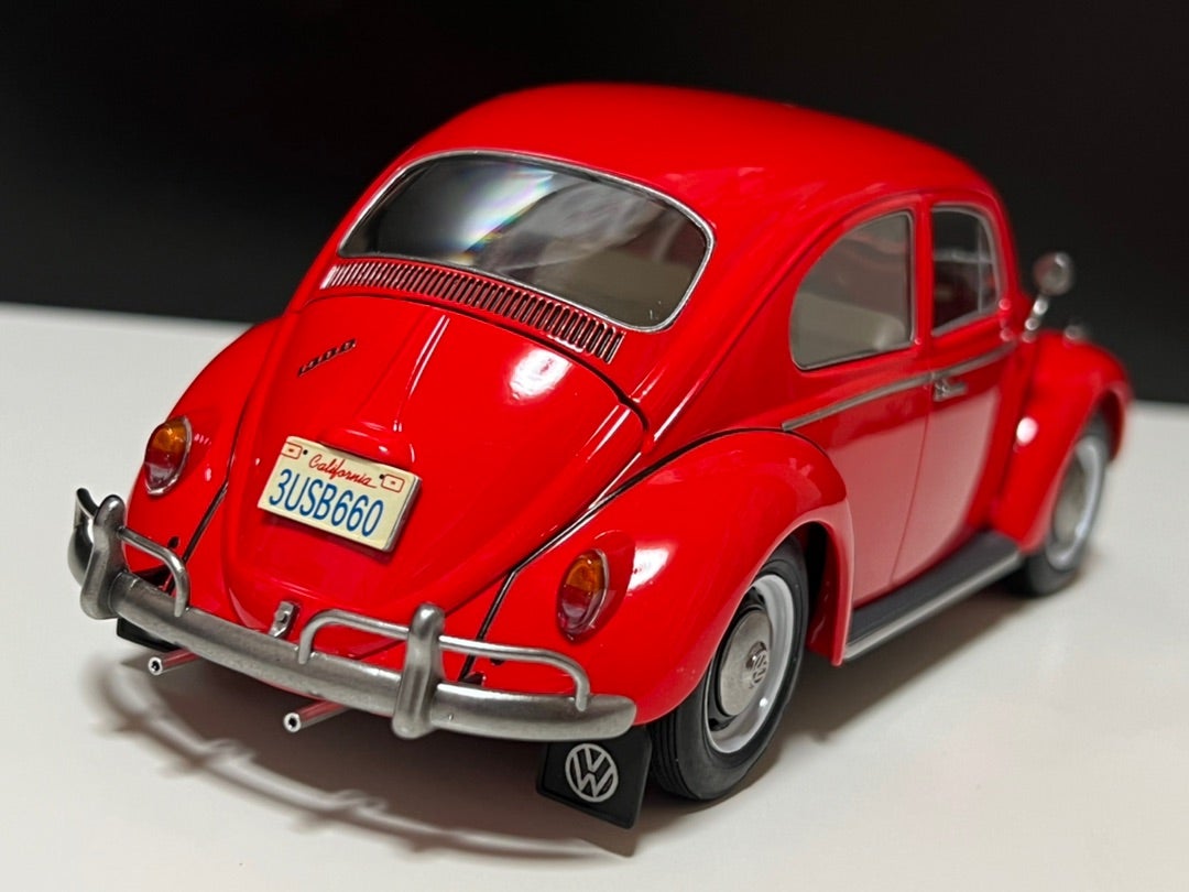 完成レビュー タミヤ 1/24 フォルクスワーゲン1300ビートル 1966年型