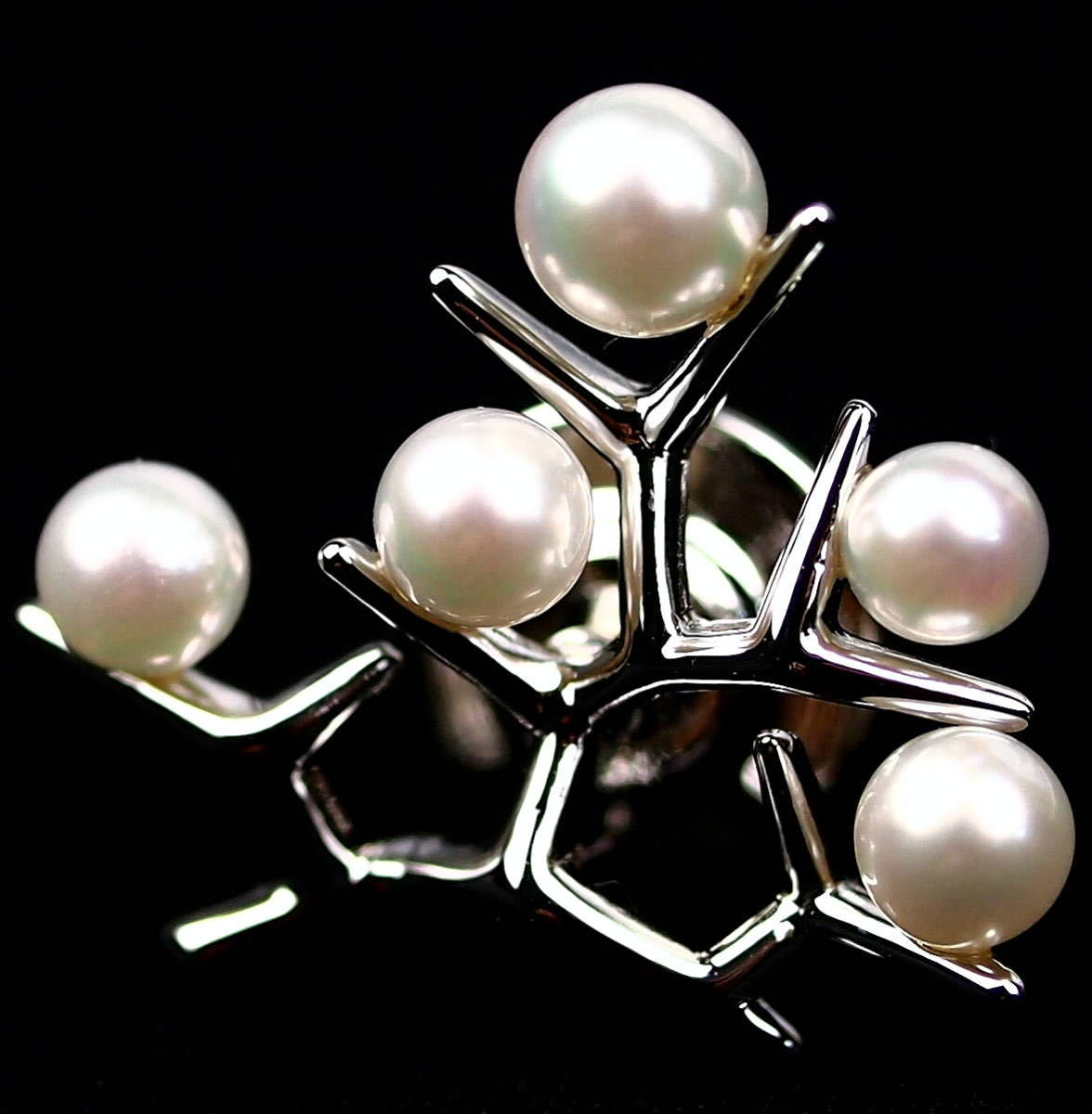 MIKIMOTO ミキモト 幸福の木 ピンブローチ | 【Kio Vintage】