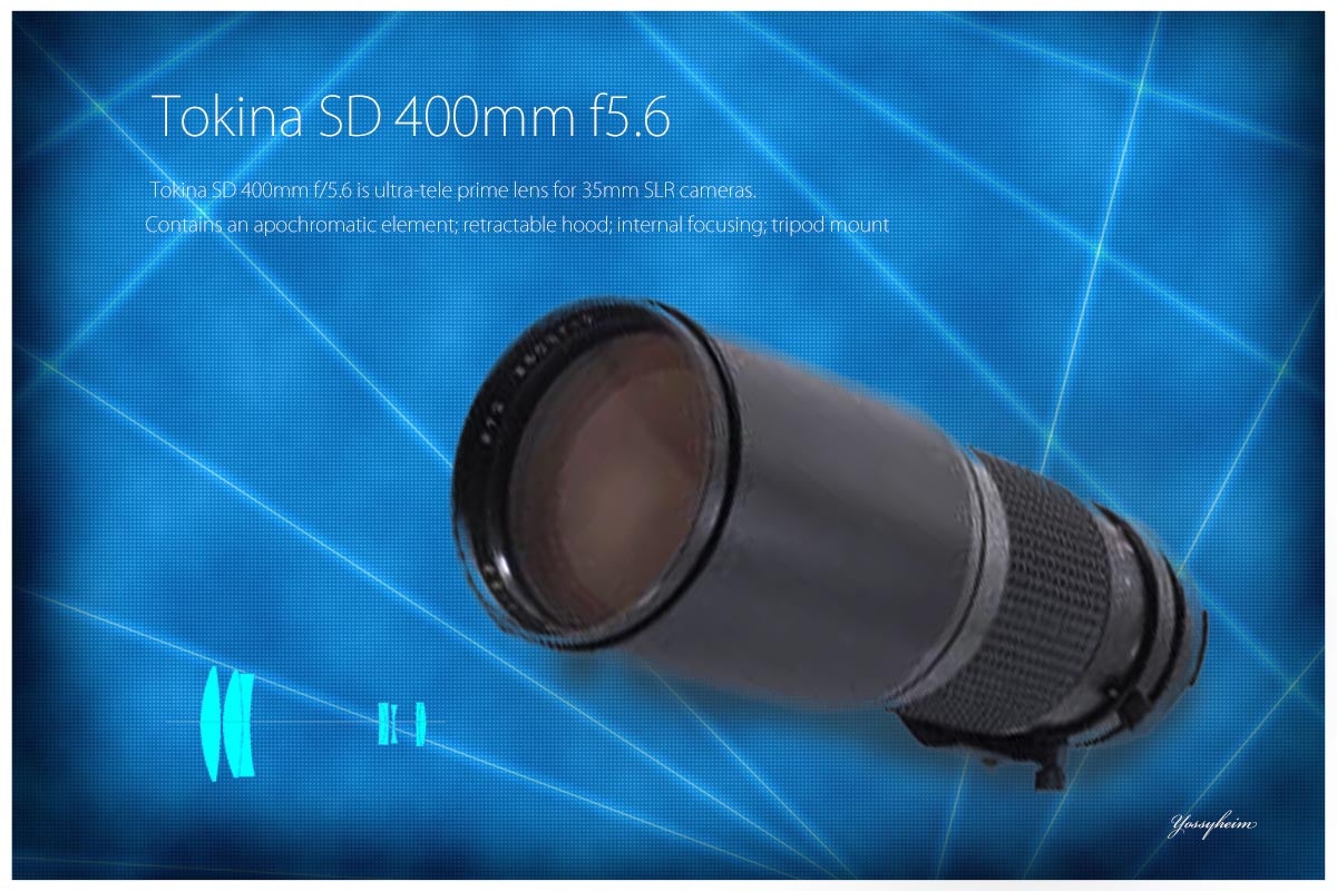 トキナー「Tokina SD 400mm f5.6」をちょっと分解清掃、ちょっと作例