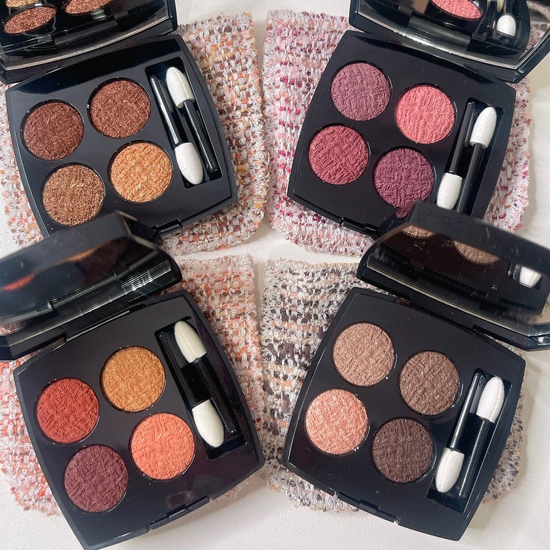 シャネル レ キャトル オンブル ツイードを全色試しました