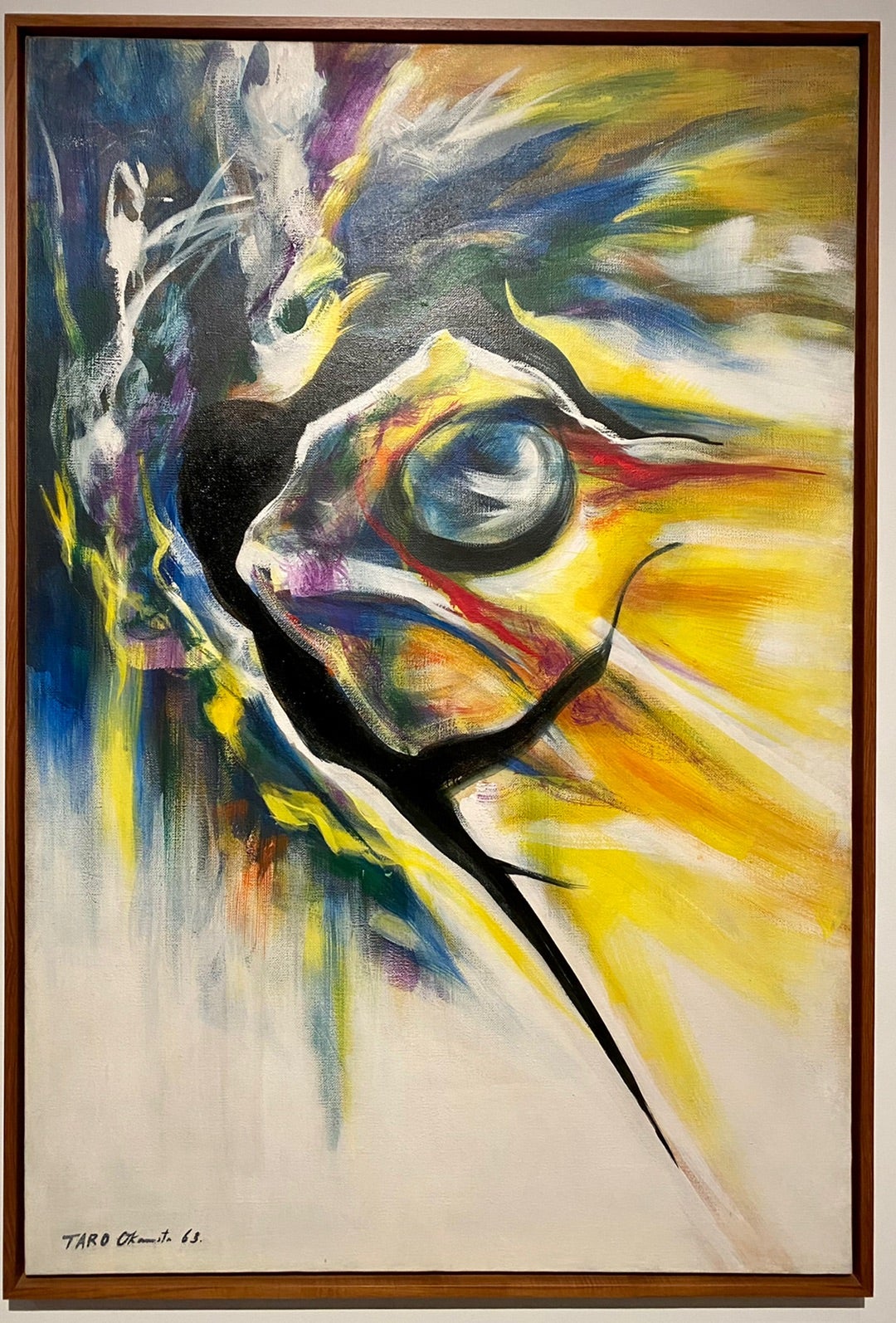 岡本太郎絵画作品 〜跳ぶ、疾走する眼他 | Yの枕草子