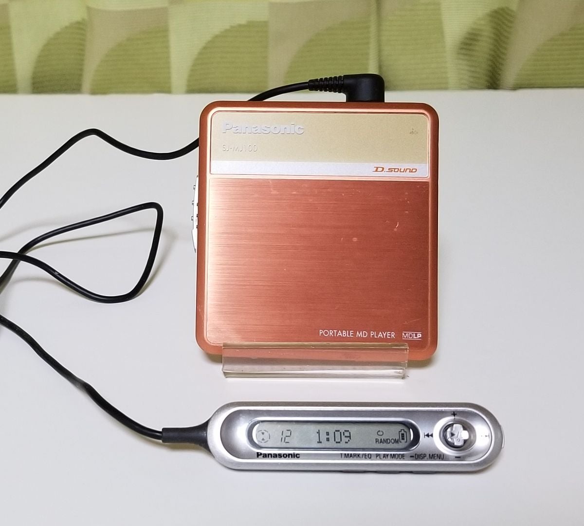 MDポータブルプレーヤー Panasonic SJ-MJ100 MDLP対応・完動品 | 驚愕