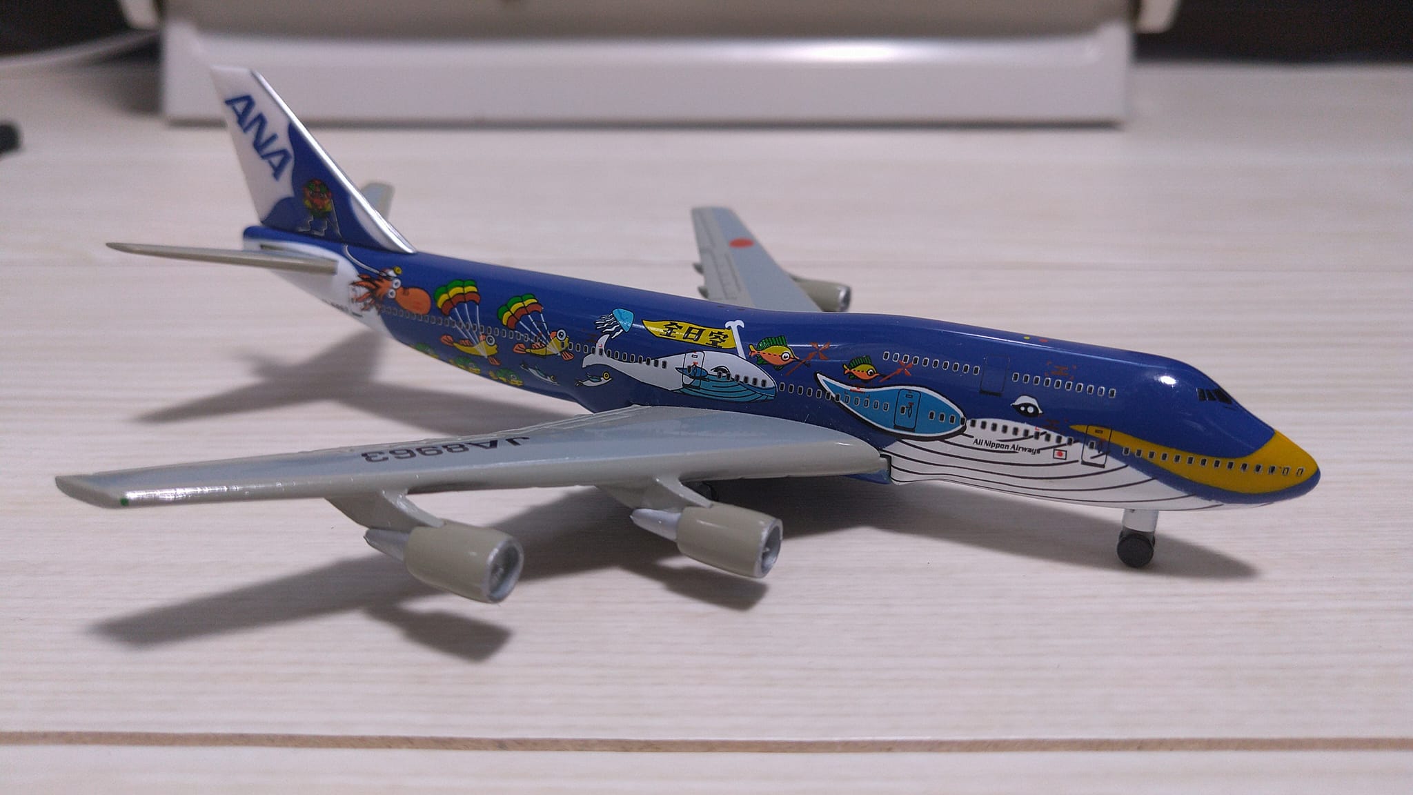 No,014 全日本空輸 B747-400D マリンジャンボ (Fullwings 1/500