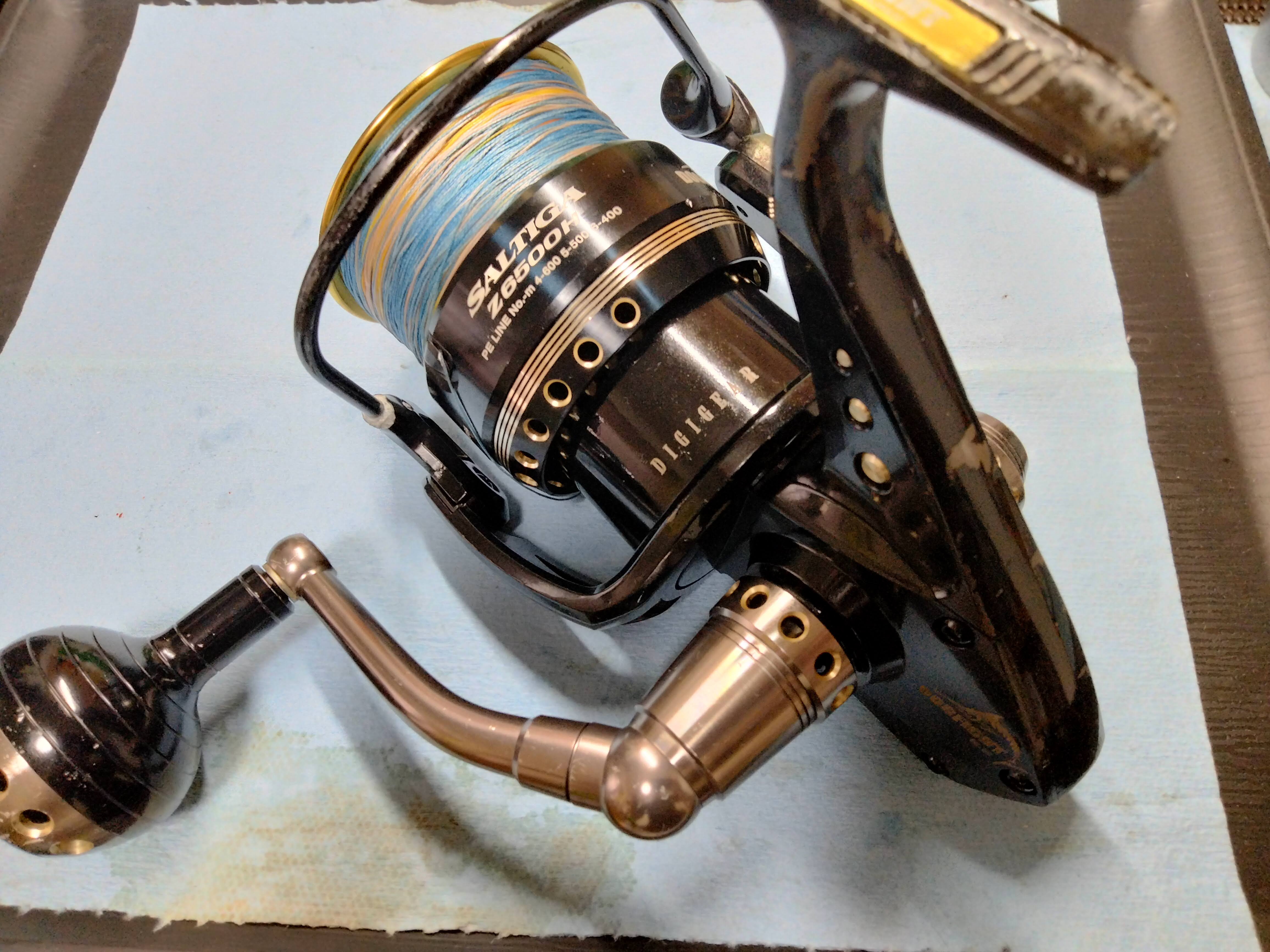 ソルティガZ6500H-ドッグファイト整備その② | reelmaintenance