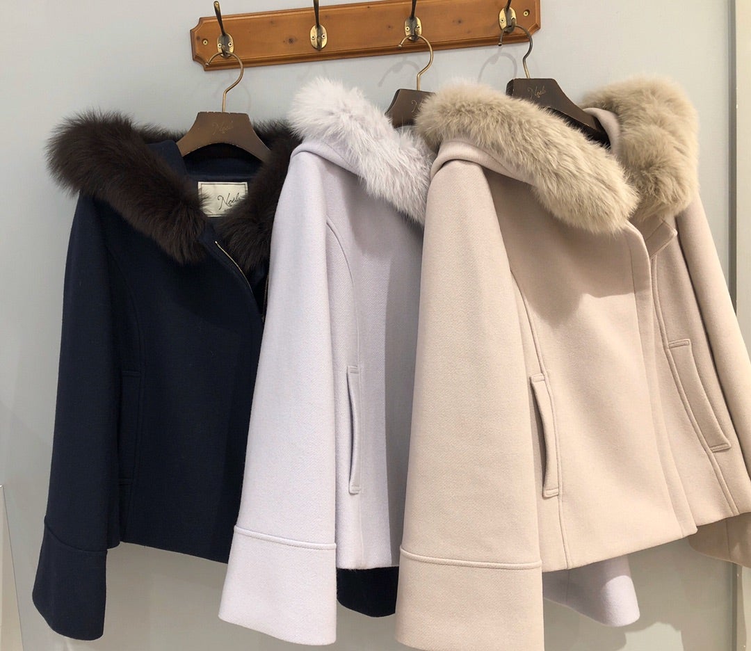 ファー付ショート2wayコート | Noela(ノエラ)オフィシャルブログ