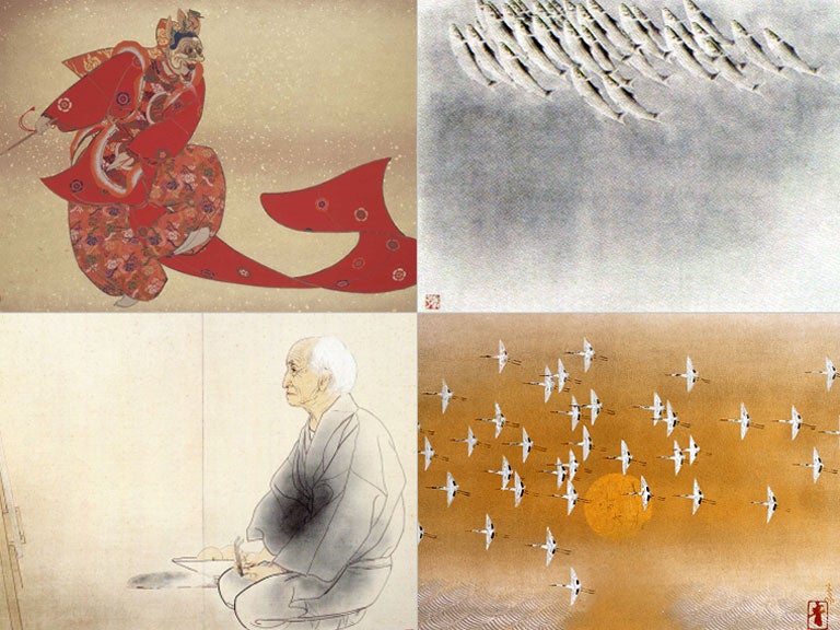 文化の日に 開館40周年記念前田青邨展を鑑賞する | シニアの の～ん