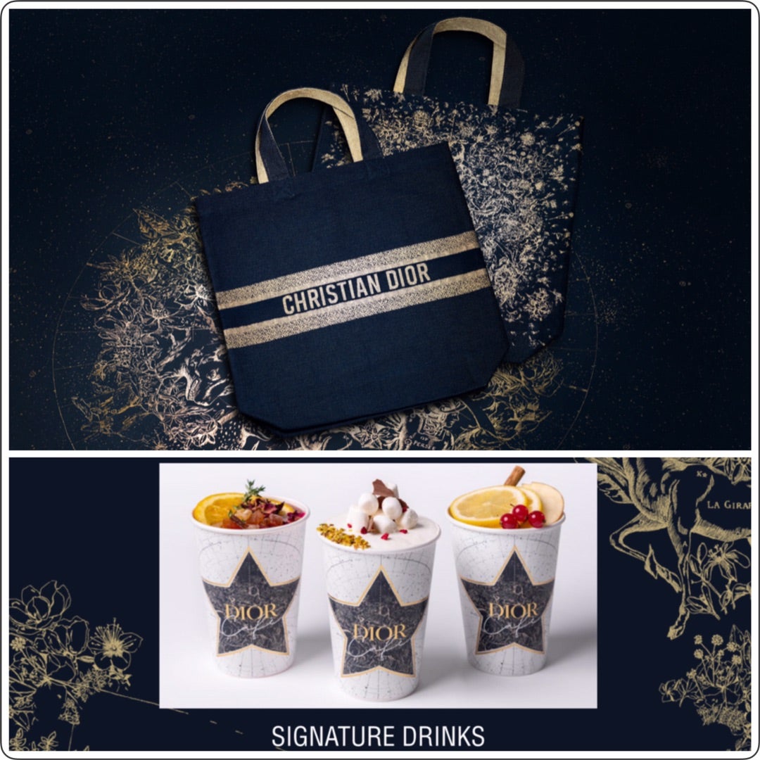 DIOR♡限定トートバッグ ノベルティ情報に変更あります。DIORカフェ