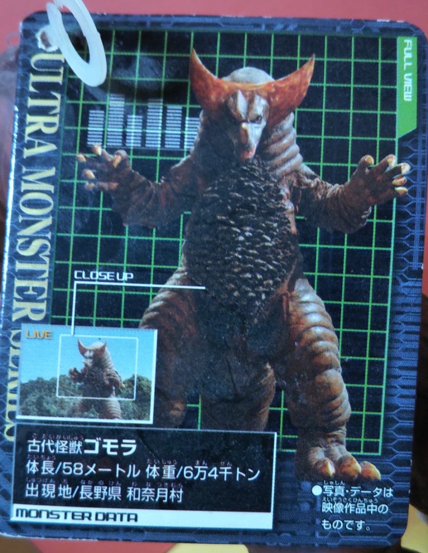 古代怪獣ゴモラ 『ウルトラ怪獣シリーズ2005』 | シネマ係長の秘密基地