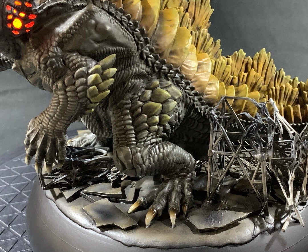 海洋堂 シンウルトラマン 透明怪獣ネロンガ ソフビキット 電飾フル