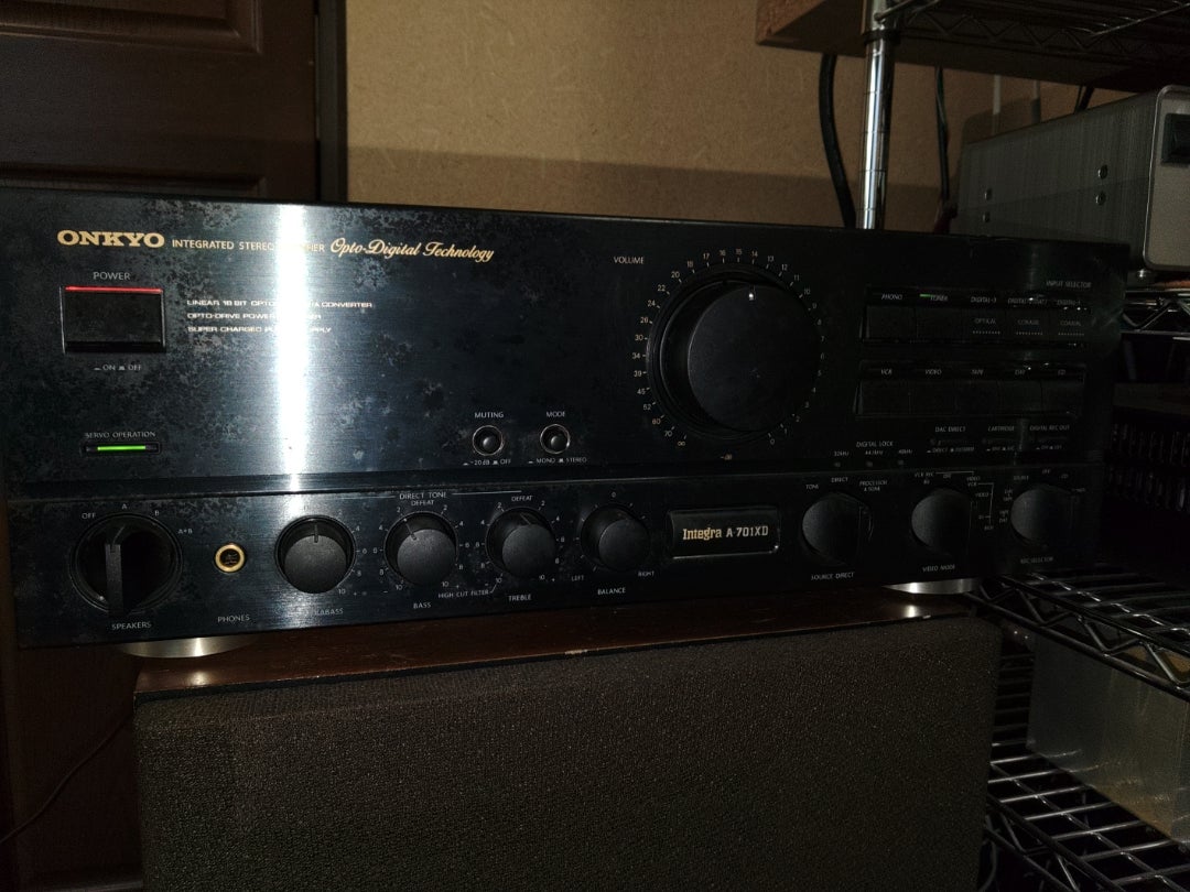 SEED様から頂きました。ONKYO A-701D | 松野産業のブログ