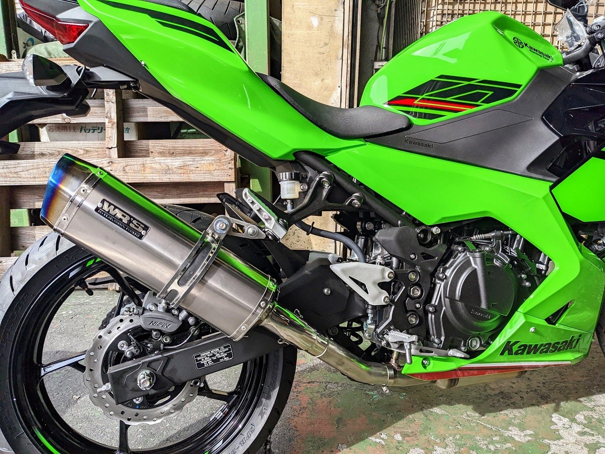 2023 Ninja400/Z400用スリップオン 12/15～出荷開始です。 | WR'S