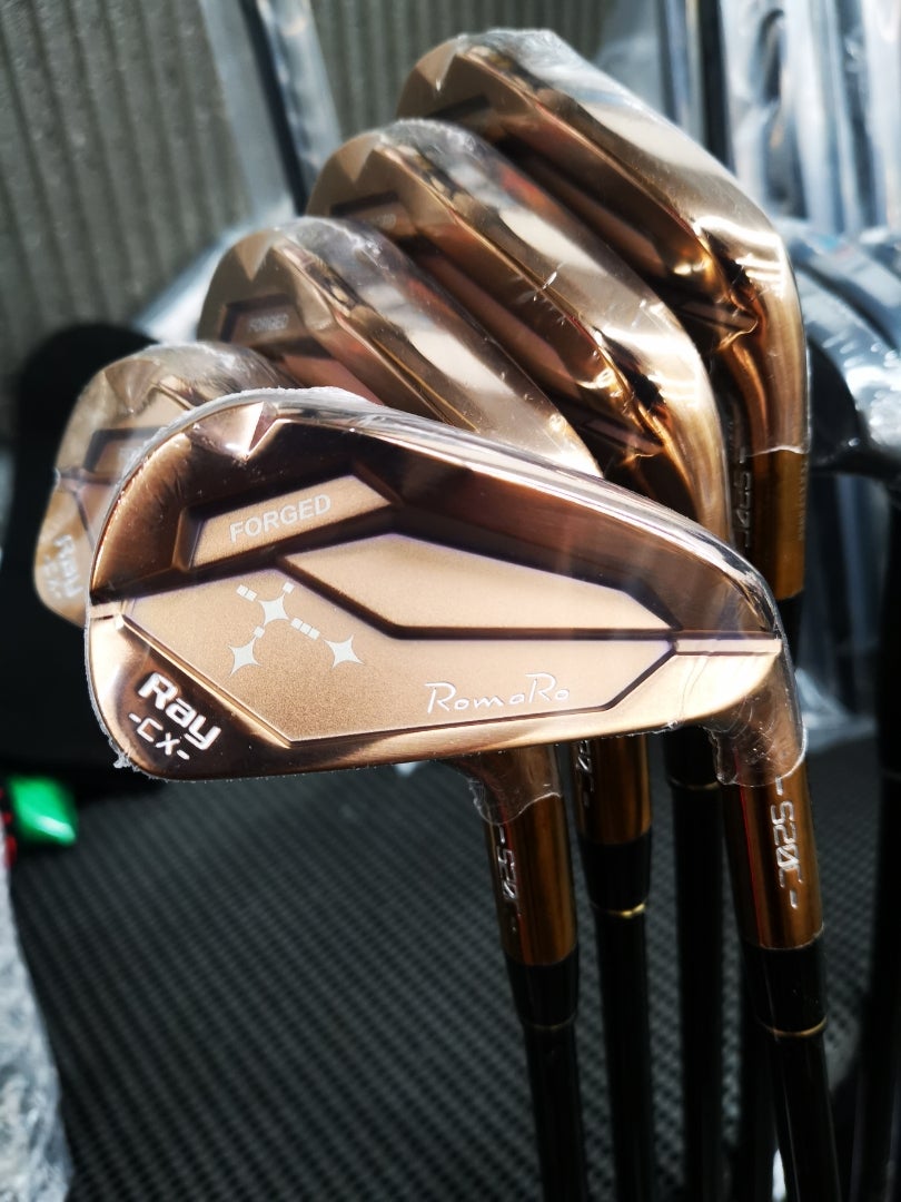 超人気！Romaro CX S20Cアイアン限定カラーに噂の新カーボンを装着