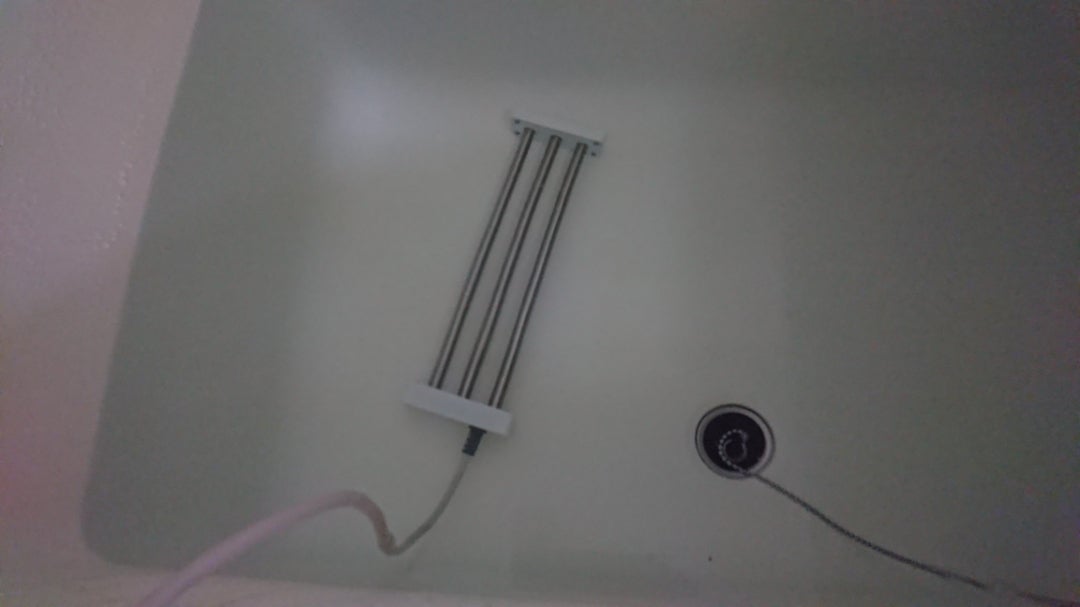 お風呂で使っていた「電気湯沸かしキット2」が危険な状態に！ | 林檎