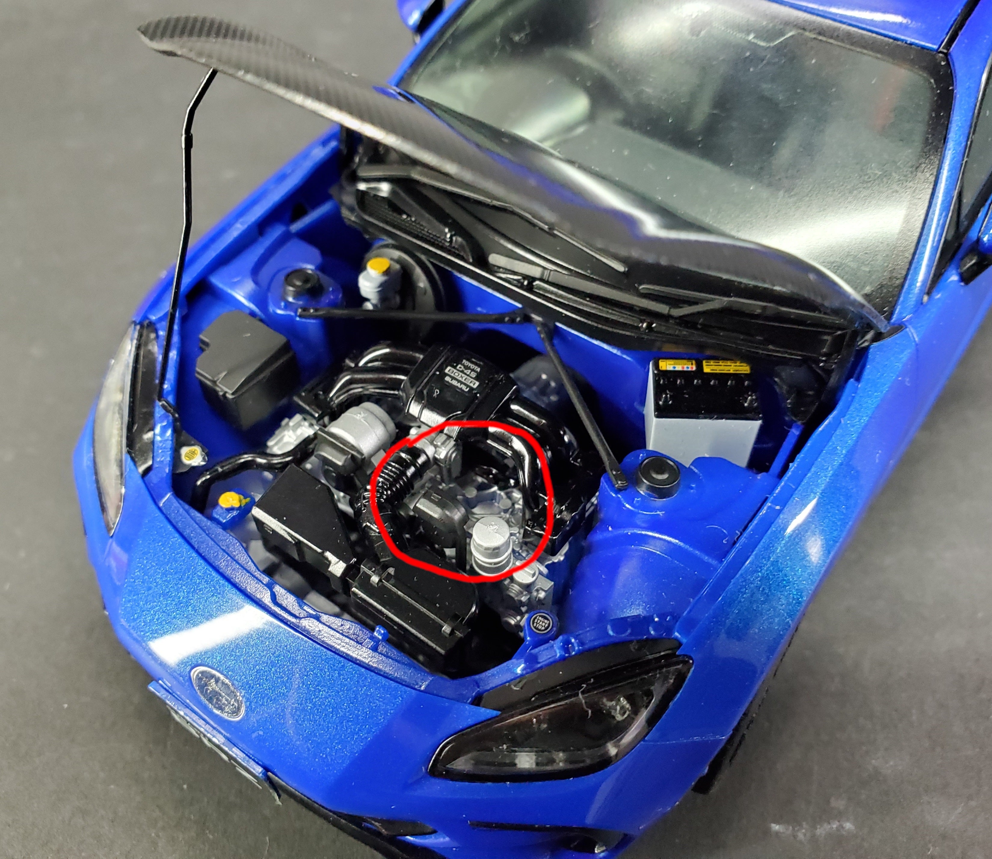 プラモデル：タミヤ 1/24 SUBARU BRZ(ZD8) レビュー | 雑レビューブログ