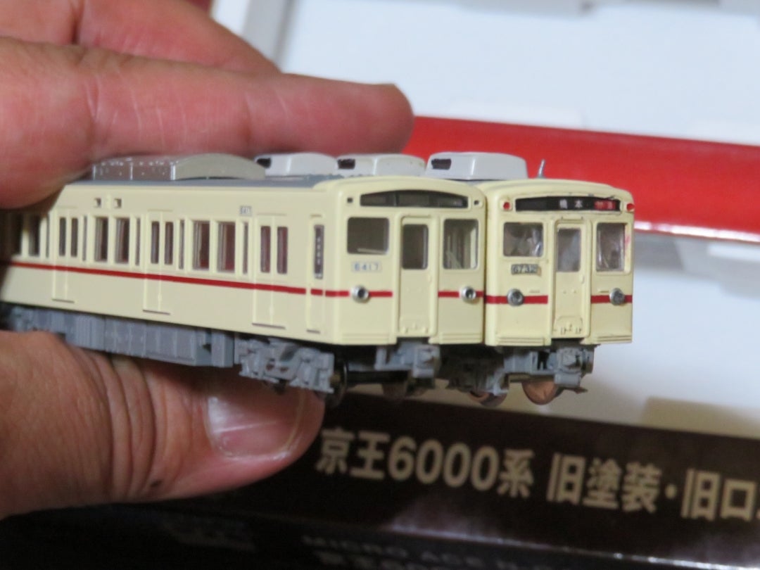 鉄道模型】GM京王6000系の先頭車をマイクロエース製増結用先頭車に組成