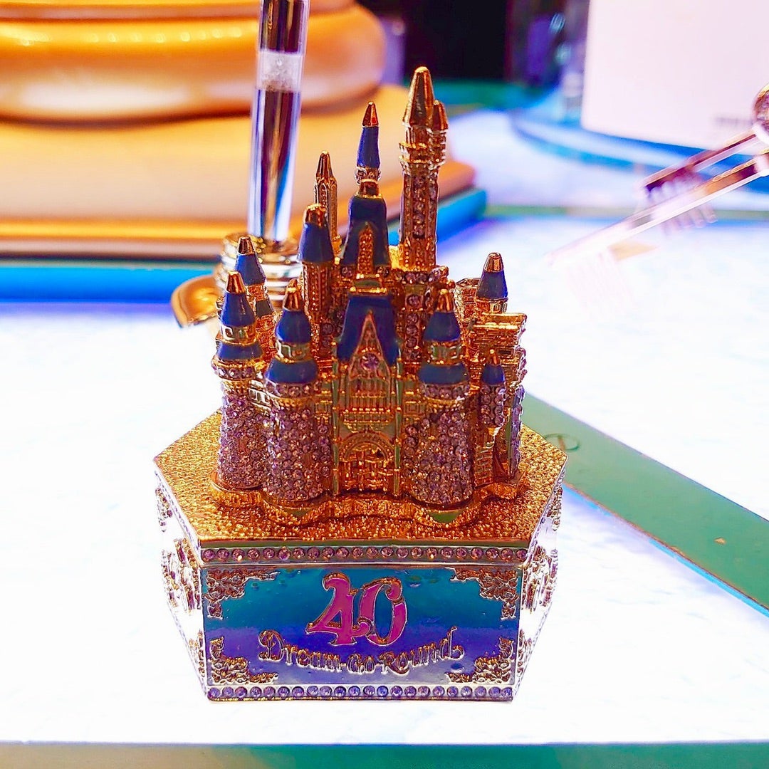 シンデレラ城ジュエリーケースディズニー40周年