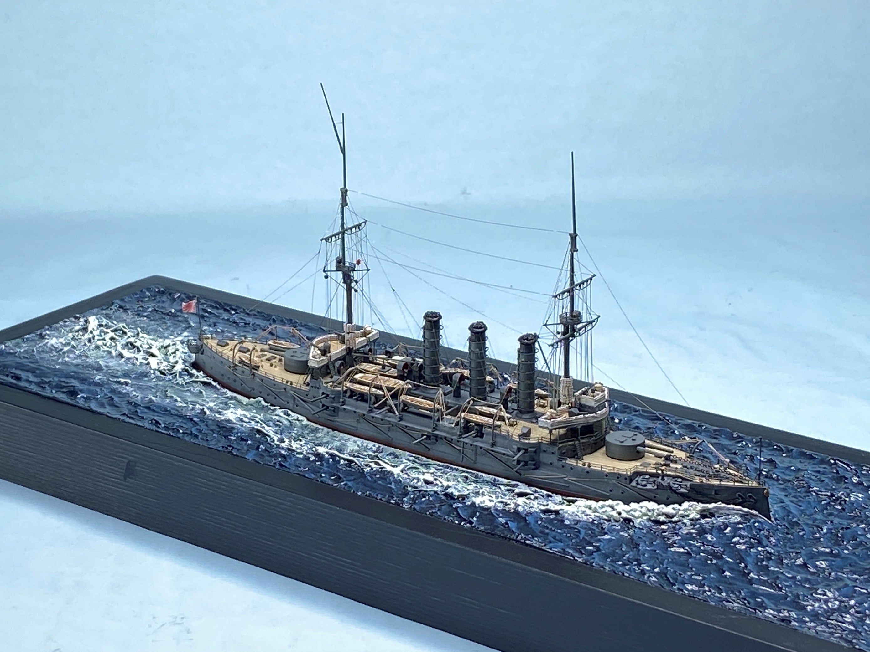 シールズモデルズ1/700 一等巡洋艦出雲 製作誌 完成 | かどりき海軍