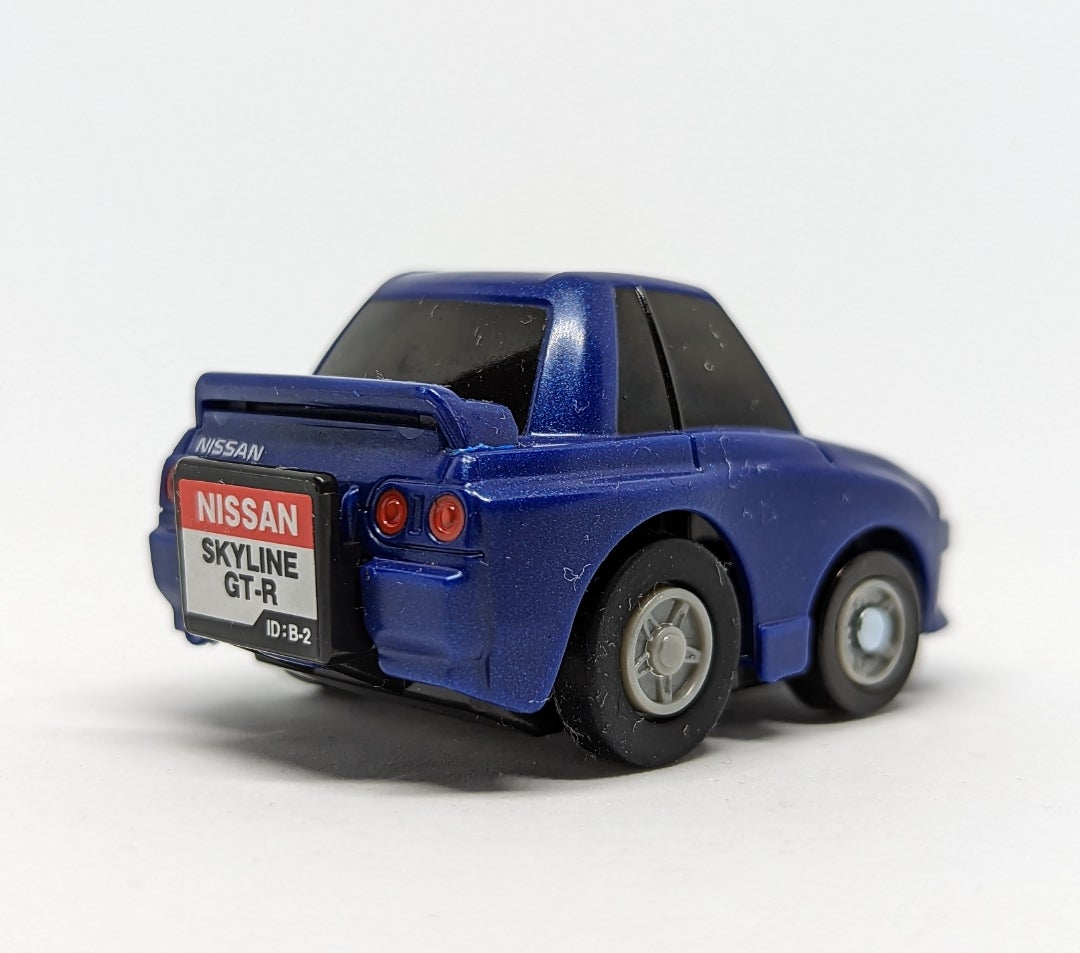 チョロQ⚡】日産 スカイラインGT-R (R32, 紺) | MP935TのチョロQ