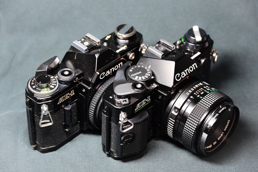 Canon AE-1, AE-1PROGRAM | カメラの自由研究