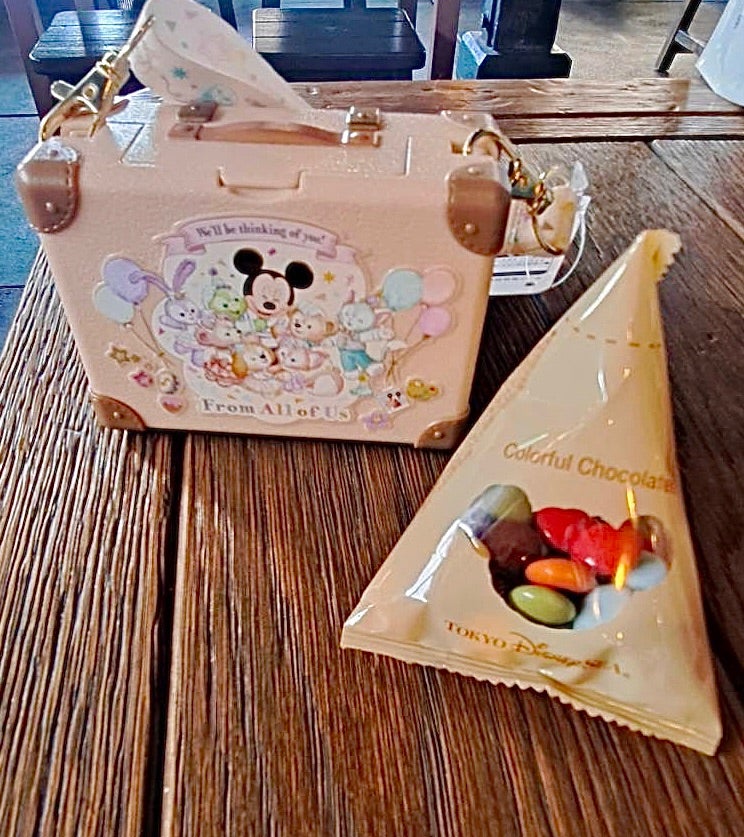 あの子にぴったり！ダッフィー新発売トランク型のミニスナックケース