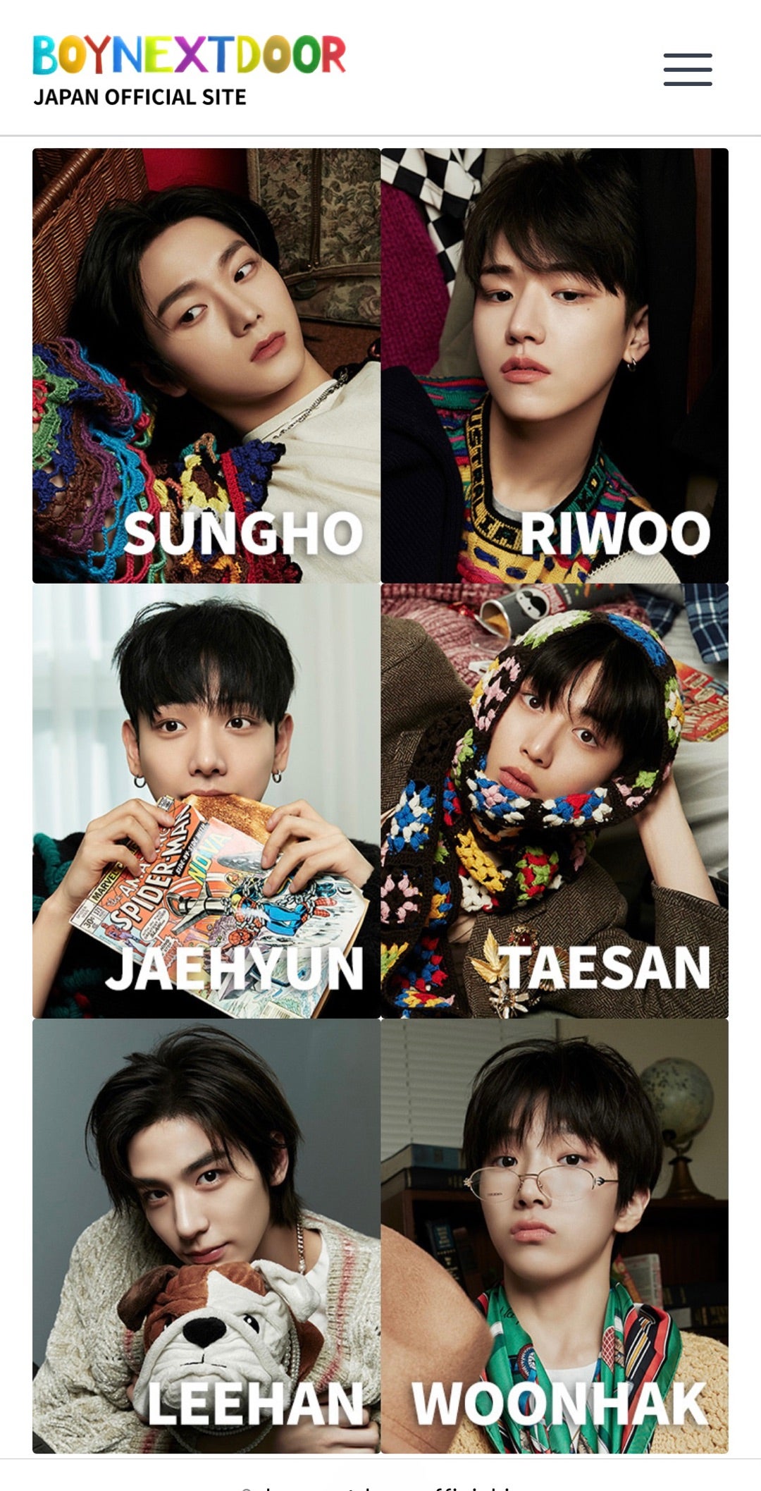 韓国 BOYNEXTDOOR FC特典 新規入会 全員トレカ6枚 韓国 BOYNEXTDOOR FC