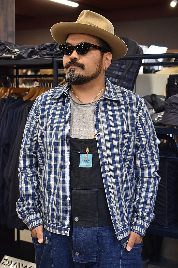 ユニオンサプライ パラカチェックブラウス | barnstormer