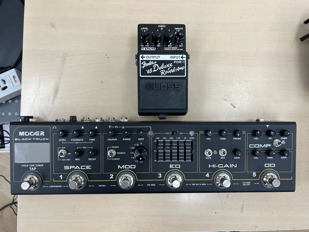 BOSS - FDR-1、MOOER Black Truck マルチエフェクター | 開き直りの