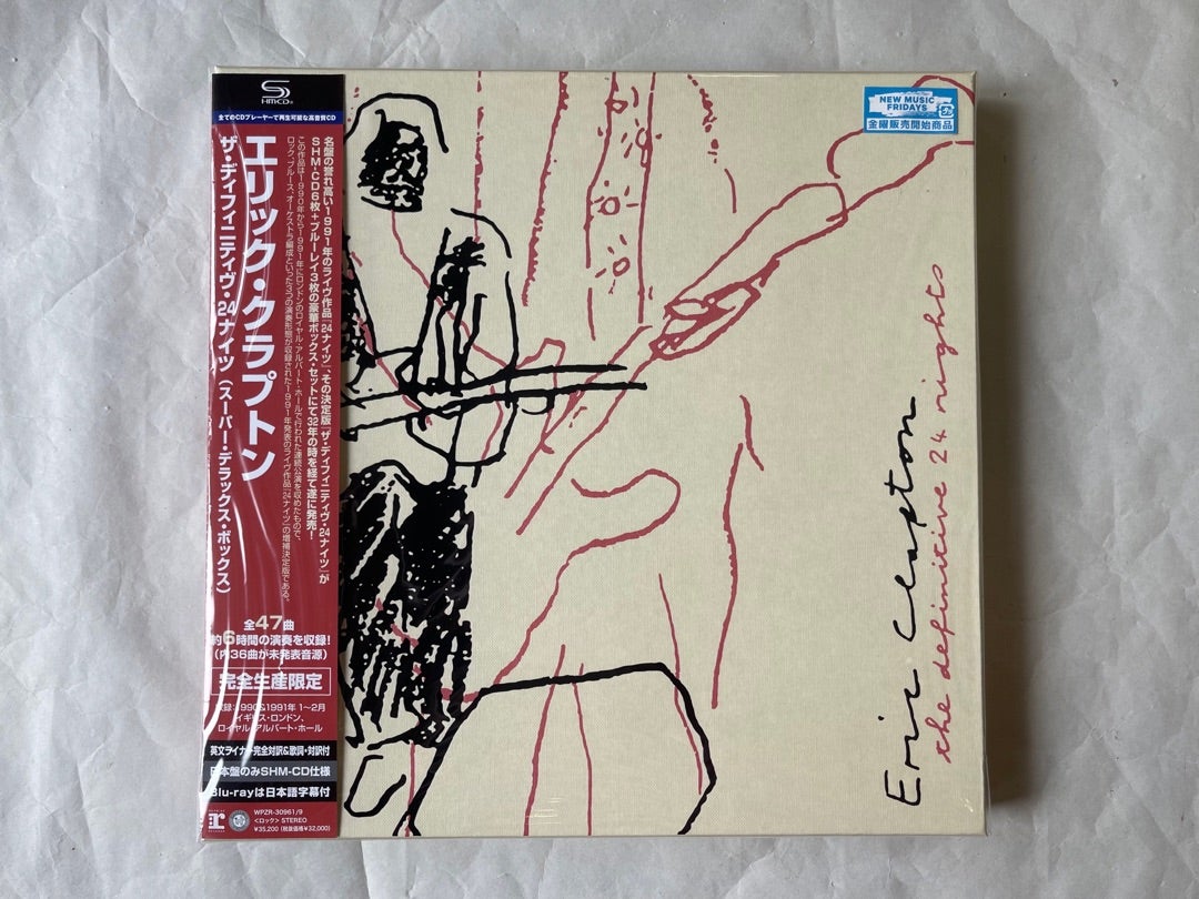 THE DEFINITIVE 24 NIGHTS が届いたよ❗️ | Eric Clapton師匠バンザイ日記