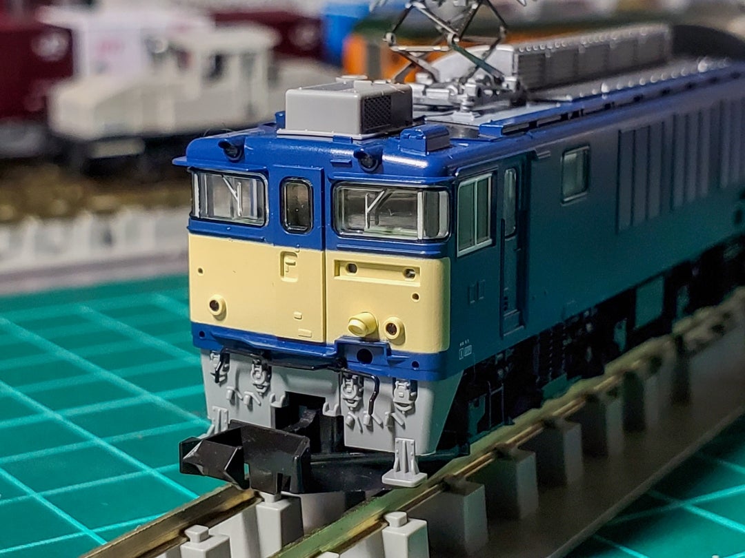 TOMIX 7169 EF64 1000番台(後期型・復活国鉄色) 入線 | 鉄道模型なまけ日記