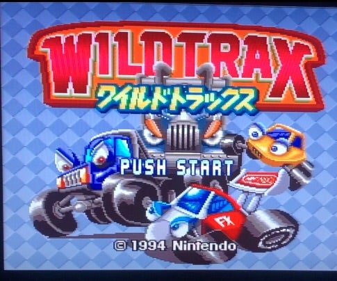 記念すべきスーパーファミコン2作目の3DCGワイルドトラックスに初挑戦