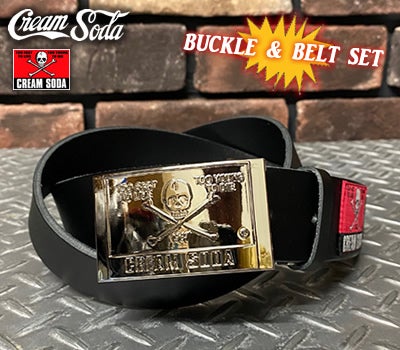 CREAM SODA/クリームソーダ バックル＆ベルトセット 入荷！ | CREAM SODA