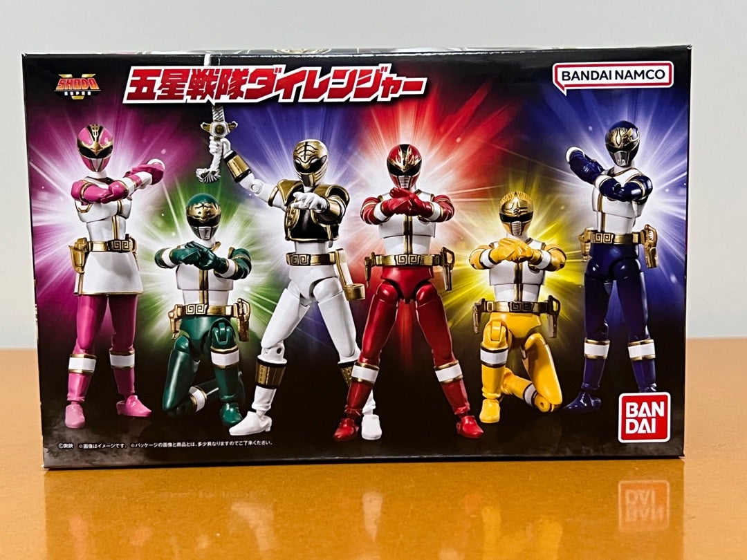 ダイレンジャー] SHODO SUPER五星戦隊ダイレンジャー到着