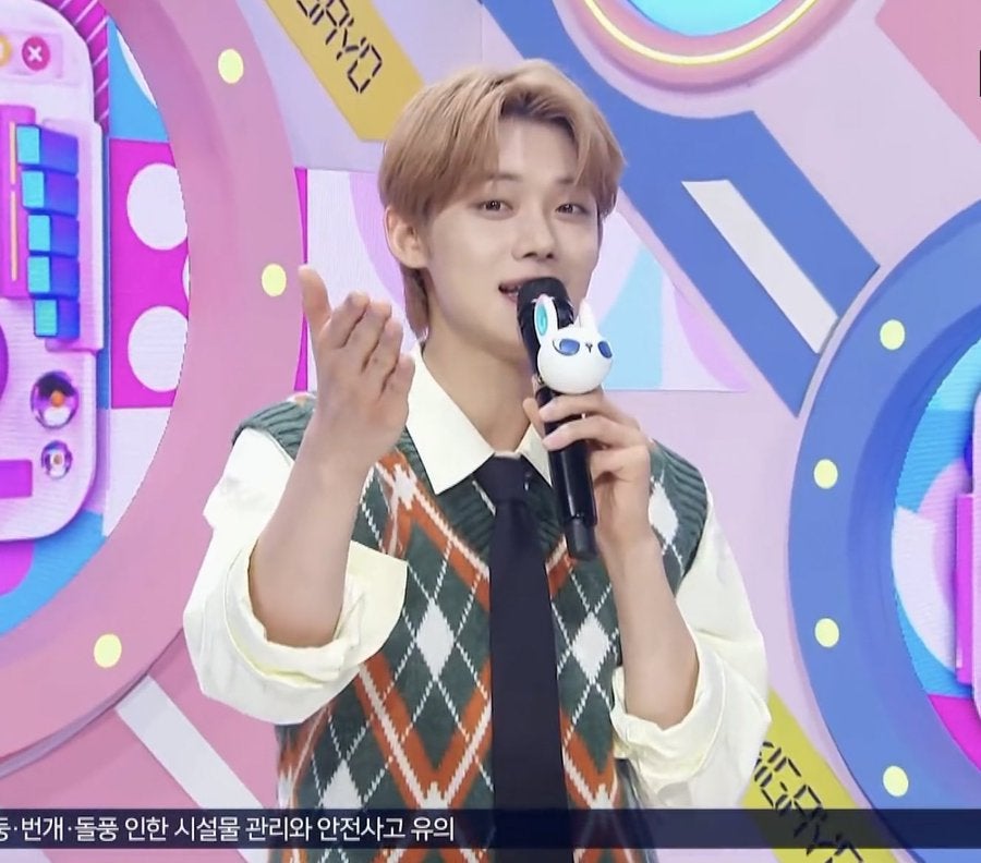 ヨンジュン MC トゥバ 人気歌謡 事前収録 TXT サノク トレカ TXT 人気