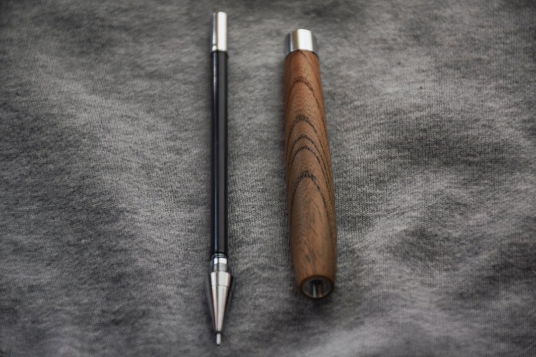 三大木軸シャーペンの比較 野原工芸 工房楔 クラフトエー | noaomiroの