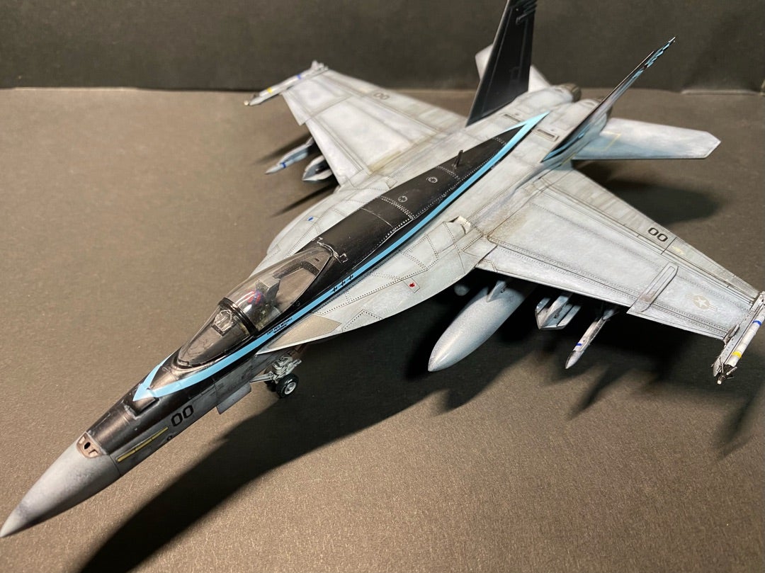 戦闘機プラモデル完成品1/72ハセガワF-18ホーネット F/A-18F スーパー