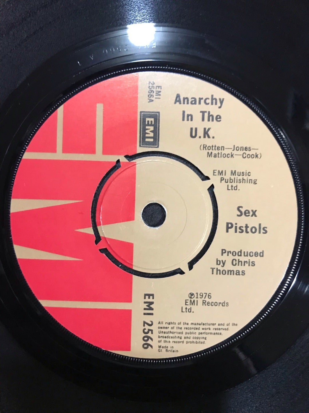 Anarchy In The U.K./Sex Pistols | 矢田川極塾 第三校