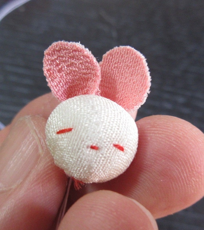 うさぎのおしくらまんじゅう | 風遊花（ふうか）～古布とうさぎとお雛様～