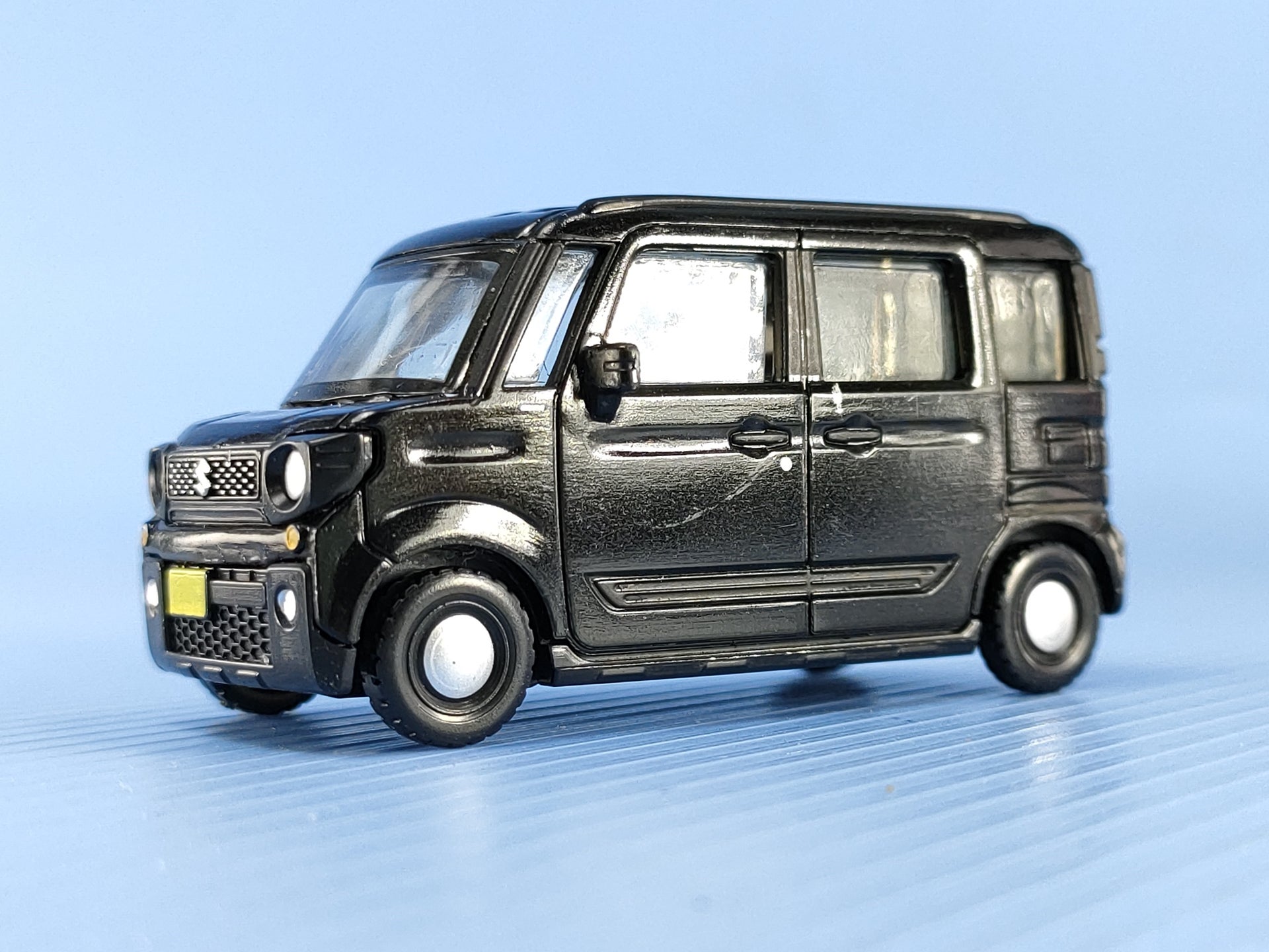 スズキ スペーシアギア（ブルーイッシュ ブラックパール3） | ミニカー