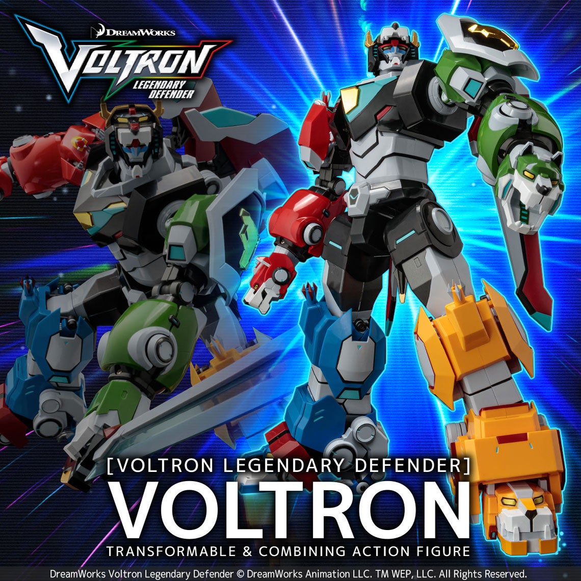 1000toys】変形合体が可能な『ヴォルトロン』が登場！ | 千値練