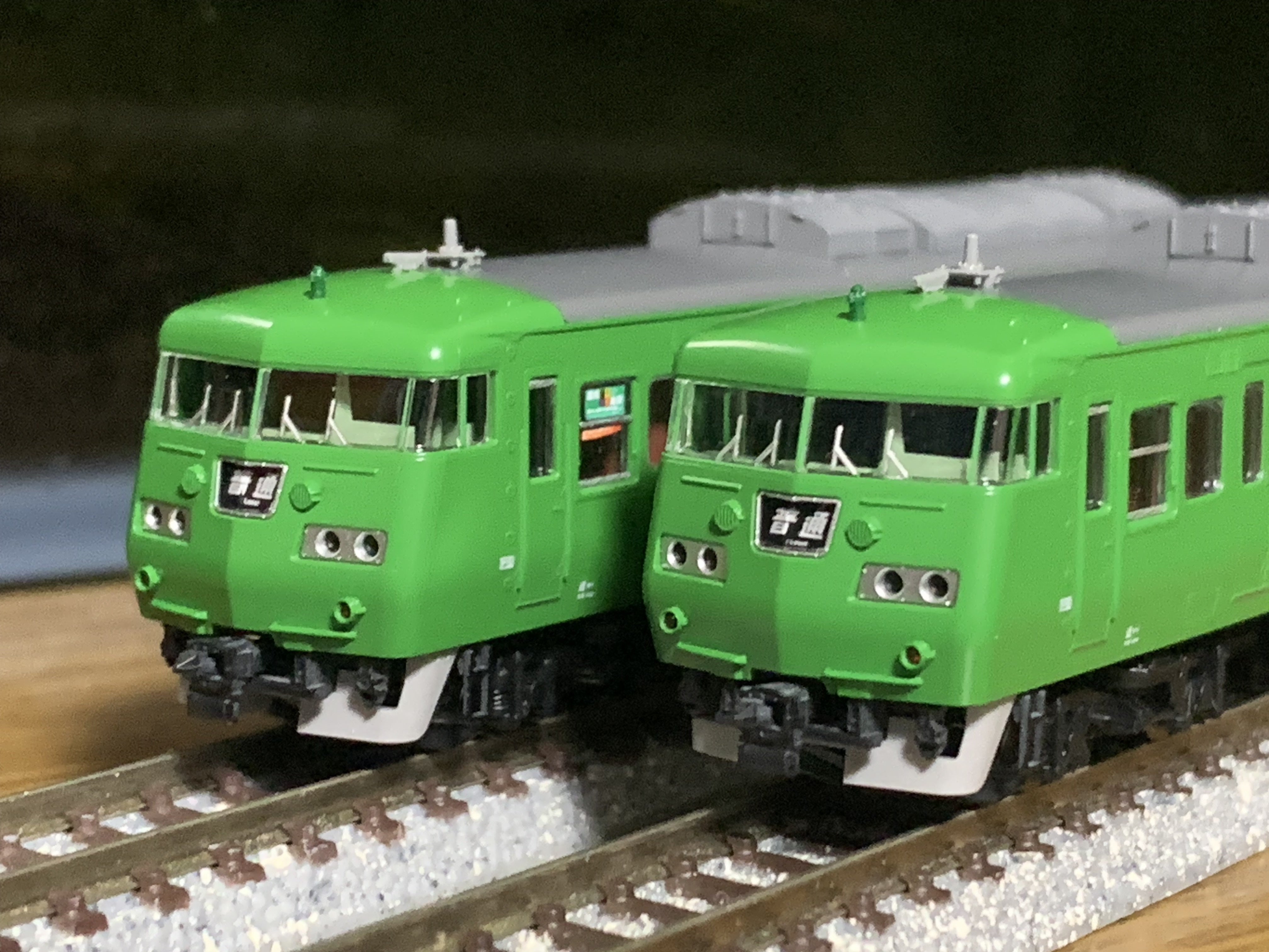 鉄道模型】 整備完了 JR西日本 117系300番台(緑色) | 500系『のぞみ