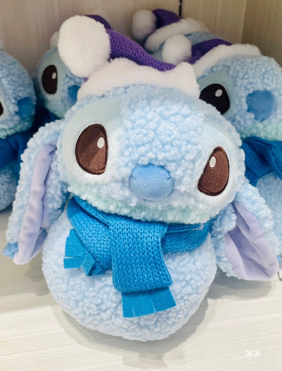 ディズニーストア スティッチ ぬいぐるみ 雪だるま スティッチ